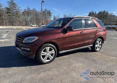 2013 Mercedes-Benz Ml 350 4Matic from USA, damaged, VIN 4JGDA5HB9DA116696